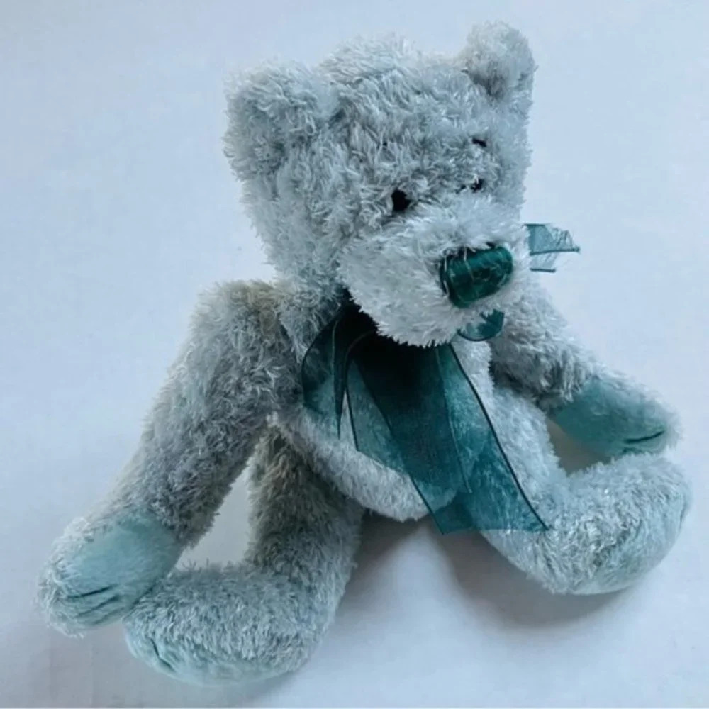 Ganz Eucalyptus Bear Plush Teddy Bear Vintage 2000 Holiday Gift Kids Toy 6 Inch